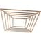 Ekena Millwork Raven Wood Fretwork Pierced Ceiling Medallion, Alder, 16"OD x 5 7/8"ID x 1/4"T CMWP16X16X0250RAAL - alternate 3